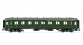 HJ4074 - Voiture OCEM RA mixte 1ère et 2ème classe, époque IV, SNCF * - Jouef