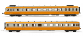 HJ2388S - Autorail diesel RGP2 X2700 SNCF, livrée orange / gris béton, DCC son - Jouef