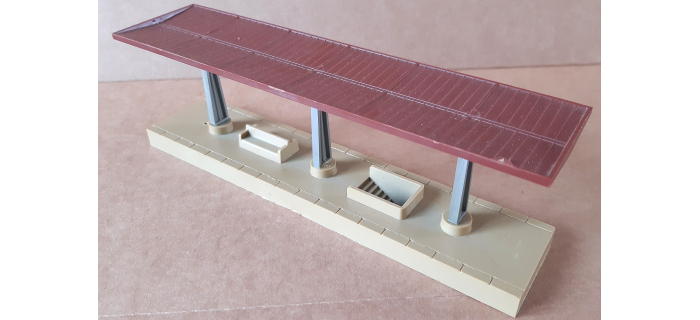 DEP-QUAIS - Lot de 2 quais couverts - Jouef