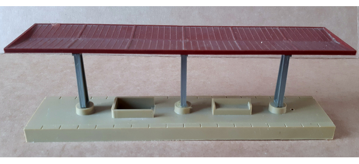 DEP-QUAIS - Lot de 2 quais couverts - Jouef