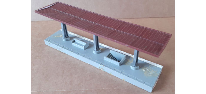 DEP-QUAIS - Lot de 2 quais couverts - Jouef