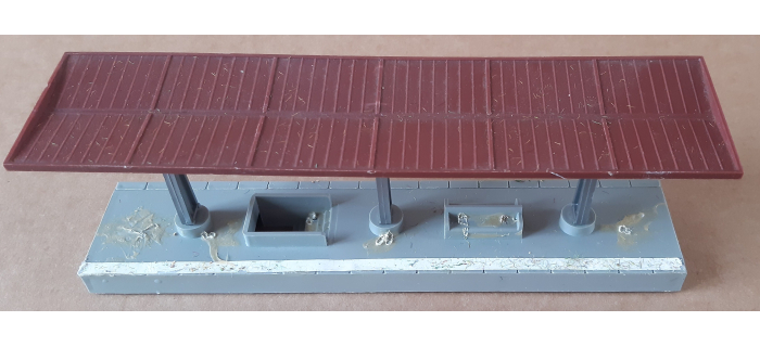 DEP-QUAIS - Lot de 2 quais couverts - Jouef