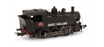 HJ2223 - Locomotive vapeur 030 TU 4, dépôt de Chaumont - Jouef