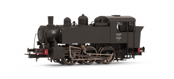 HJ2245 - Locomotive vapeur 030 TU 18, dépôt de Lilles-La délivrance - Jouef
