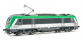 HJ2399 - Locomotive électrique BB 436339, SNCF, livrée verte pour AFA - Jouef