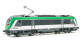 HJ2399S - Locomotive électrique BB 436339, SNCF, livrée verte pour AFA, DCC Son - Jouef