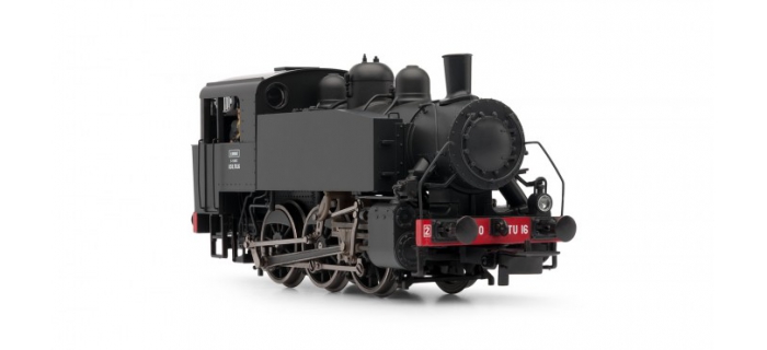 HJ2261 - Locomotive à vapeur 030 TU 16, SNCF époque III Digital sonorisée - Jouef