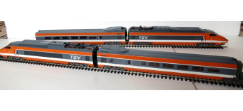 DEP-HJ2012 - TGV Sud-Est SNCF, Coffret 4 éléments - Jouef