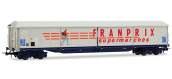HJ6321 - Wagon à parois coulissantes type Habis, SNCF FRANPRIX - Jouef