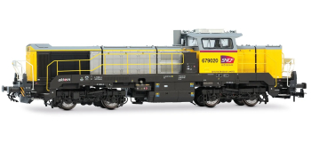 HJ2439S - Locomotive diesel BB 79000 (Vossloh DE 18) Akiem / SNCF Réseau, DCC Son - Jouef