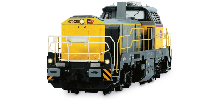 HJ2439S - Locomotive diesel BB 79000 (Vossloh DE 18) Akiem / SNCF Réseau, DCC Son - Jouef