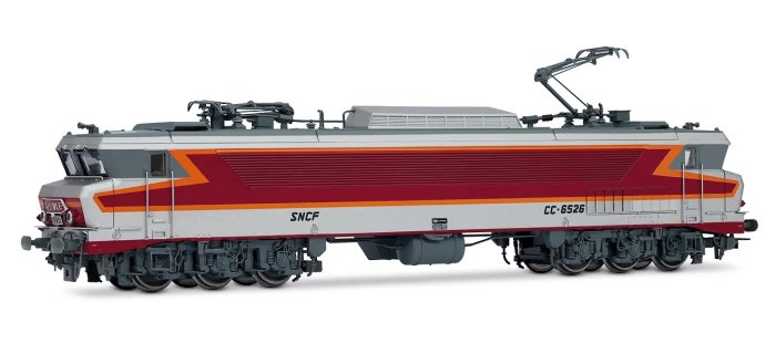 Réplique CC6526 Jouef HJ2452 HO – Loco électrique CC 6526 Le Capitole – Coffret Anniversaire SNCF