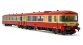 HJ2611 - Autorail diesel EAD X 4500 SNCF, livrée rouge et crème - Jouef