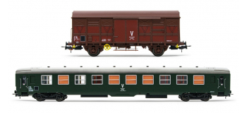 HJ4148 - Coffret train de maintenance SNCF, ex B10 + G4 - Jouef