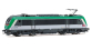 HJ2480 - Locomotive éléctrique tri-tension 436300 FRET, SNCF avec SCMT pour l'Italie - Jouef