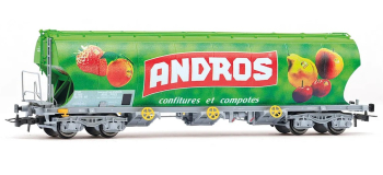 HJ6318 - Wagon-trémie pour transport de sucre « ANDROS », SNCF - Jouef