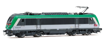 HJ2480S - Locomotive éléctrique tri-tension 436300 FRET, SNCF avec SCMT pour l'Italie, Digital Son - Jouef
