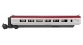 HJ3001 - Voiture 2nde classe TGV THALYS PBKA, SNCF - Jouef