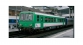 Train électrique : JOUEF HJ2205 - Autorail X2200, livrée vert et blanc 
