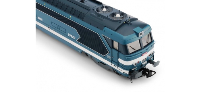 JOUEF HJ2221 - Locomotive Diesel BB 67235, livre?e bleue SNCF