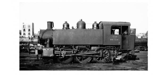 Train électrique : JOUEF HJ2262 - Locomotive à vapeur 030 TU 20, SNCF époque III 