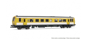 Train électrique  : JOUEF HJ2289 - Autorail X 2200, livre?e jaune / blanc