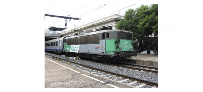 Locomotive électrique BB8500 cabine longue, livrée Fret, SNCF époque V