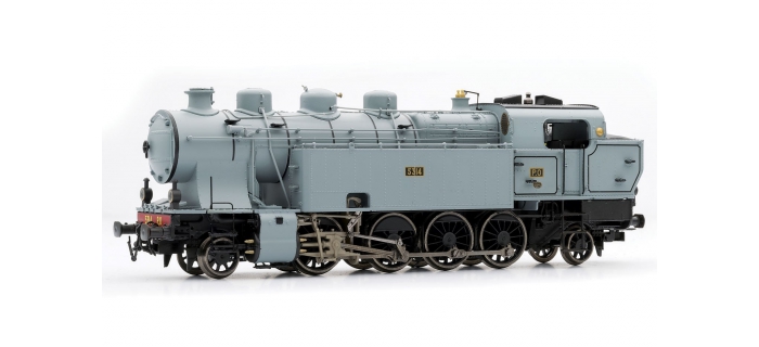 Locomotive à vapeur série 141-R H0 de la SNCF - Electronic France
