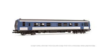 Train électrique  : JOUEF HJ2319 - Autorail X2200, SNCF, Livree bleu/blanc face frontale grise
