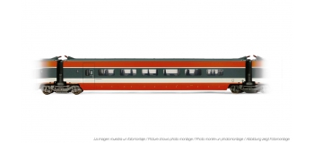 Train électrique : JOUEF HJ4106 - Voiture interme?diaire TGV Sud Est 2eme classe livre?e orange 