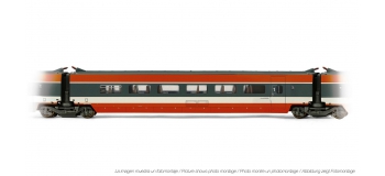 Train électrique : JOUEF HJ4107 - Voiture interme?diaire TGV Sud Est 1ère classe livre?e orange 