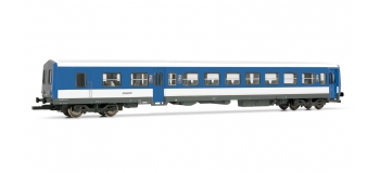 Modélisme ferroviaire : JOUEF HJ4113 -  remorque d'autorail XR 6000, livrée bleu clair/blanc, sigle 