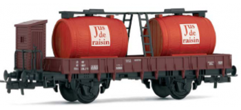 modelisme ferroviaire jouef HJ6085 Wagon à bi foudres pour jus de raisin * train electrique 