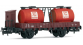 modelisme ferroviaire jouef HJ6085 Wagon à bi foudres pour jus de raisin * train electrique 