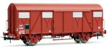 MODELISME FERROVIAIRE JOUEF 6122 - Wagon couvert G4 à frises, Ep. III 