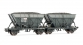 Modélisme ferroviaire : JOUEF HJ6127 - Couplage de wagons trémie EF60 “SITRAM”, époque III