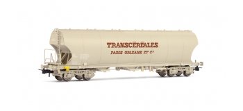 Train électrique : JOUEF HJ6157 - Wagon céréalier à parois latérales bombées “Transcéréales Paris-Orléans