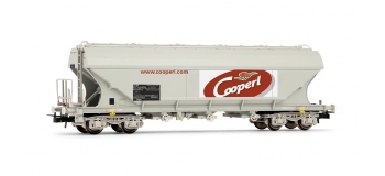 Train électrique : JOUEF HJ6159 - Wagon céréalier à parois latérales planes “Cooperl”