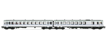 JOUEF HJ2613 Autorail diesel EAD X4697 + XR8694, SNCF livrée blanc/gris 