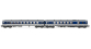  JOUEF HJ2615 Autorail diesel EAD XBD4717 + XRABx 8714, SNCF livrée argent/bleue MODELISME FERROVIAIRE