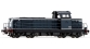 jouef HJ2030 Locomotive Diesel BB 66000, livrée bleu & bandes blanches