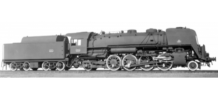 modelisme ferroviaire jouef HJ2073 Locomotive à vapeur 141 R 1187, DC digital sound