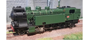 Modélisme ferroviaire : JOUEF HJ2306 - Locomotive à vapeur 141 TA 485 - SNCF DCC SON