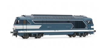 Modélisme ferroviaire  : JOUEF HJ2329 - Locomotive diesel BB 67400, livrée bleue à plaques, avec jupes, SNCF, DCC, SON