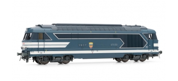 Modélisme ferroviaire  : JOUEF HJ2331 - Locomotive Diesel BB 67000, livrée bleue à plaques, SNCF, DCC, SON