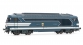Modélisme ferroviaire  : JOUEF HJ2330 - Locomotive Diesel BB 67530, livrée bleue à plaques, SNCF, Dépôt de Strasbourg