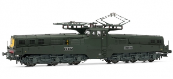 Modélisme ferroviaire  : JOUEF HJ2346S - Locomotive électrique CC 14129 livrée verte, DCC, Son