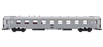 modelisme ferroviaire JOUEF HJ4004 Voiture DEV Inox longue, mixte 1e classe/bar