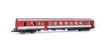 Modélisme ferroviaire : JOUEF HJ4087 - Remorque d'Autorail XR6000, livrée rouge, SNCF * 