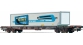 modelisme ferroviaire JOUEF HJ6019 Wagon plat avec Container 